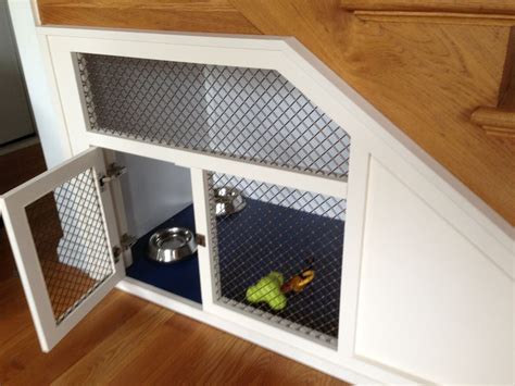 Pet — Ethan Abramson Built In Dog Crate Under Stairs Dog House Dog