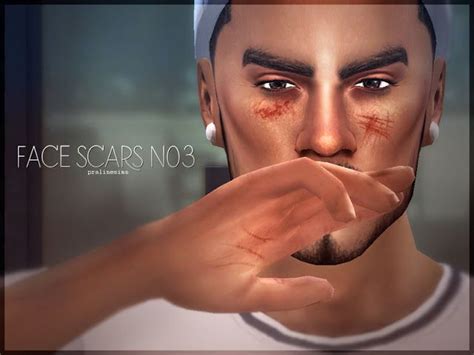 Sims 4 Ccs The Best Face Scars By Pralinesims Sims 4 Cc Skin Sims