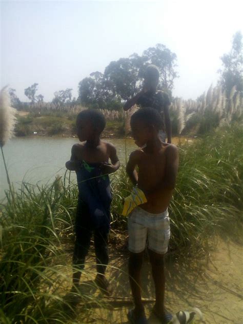 Snake Park Children Swim In Toxic Tailing Dam Due To Lack Of