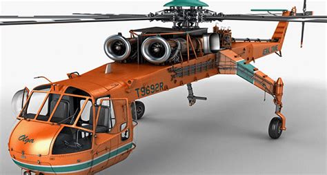 Sikorsky S 64 Sky Crane S 64 Helicopter