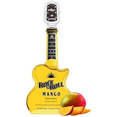 Rock N Roll Mango Licor De Tequila 750ml Bottle