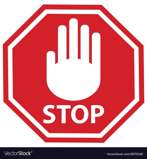 Stop Hand Sign Download A Free Preview Or High Quality Adobe Illustrator Ai Eps Pdf And High
