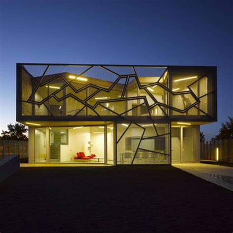 The Modern Geometric House Design Casa Zafra By Eduardo Arroyo Of No