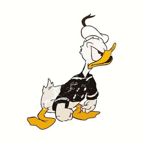 Donald Duck Fighting Mad Donald Duck Baseball T Shirt Teepublic