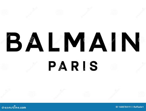 Logo Balmain Image Stock éditorial Illustration Du Monde 168878419