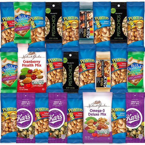 Nuts Snack Packs Healthy Snacks Variety Pack For Adults Count