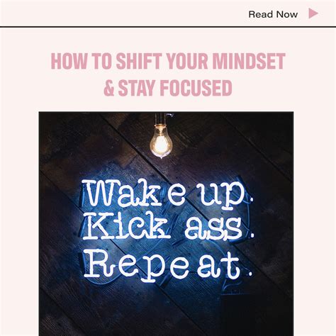 How To Shift Your Mindset Stay Focused Dear Media