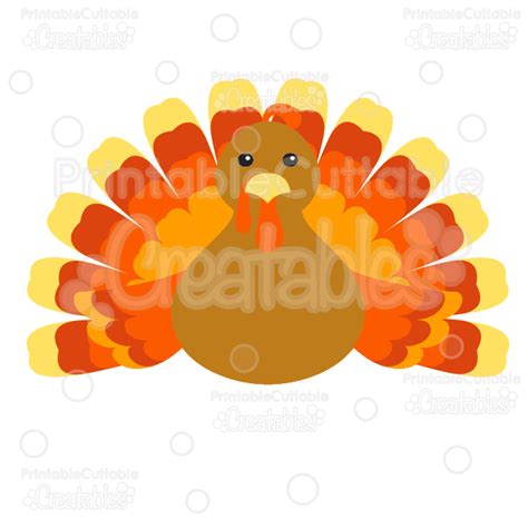Cute Thanksgiving Turkey Clipart