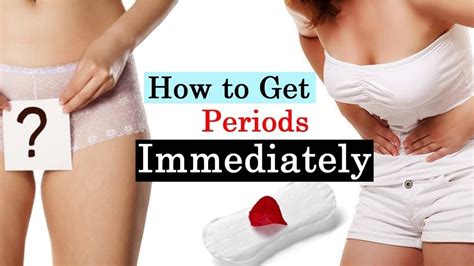 How To Get Periods Fast In 1 Day Home Remedy To Get Periods Fast Youtube