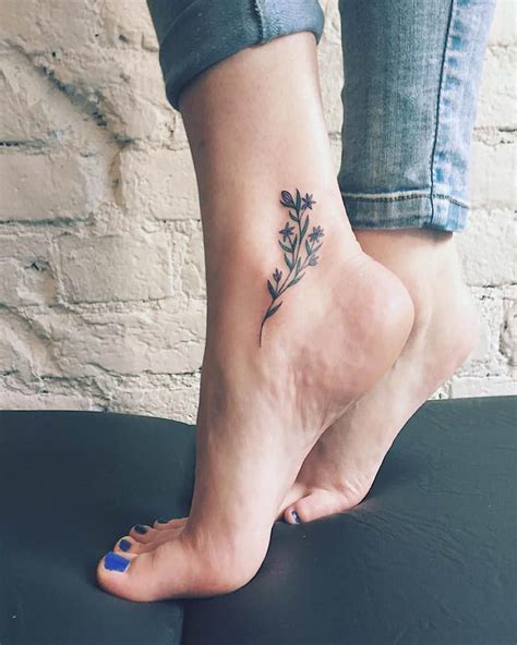 Ideas De Tatuajes PequeÑos Para El Tobillo Elsexoso