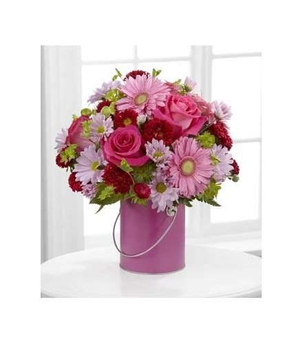 Color Your Day With Happiness Pink Ftd Congratulations Selections
