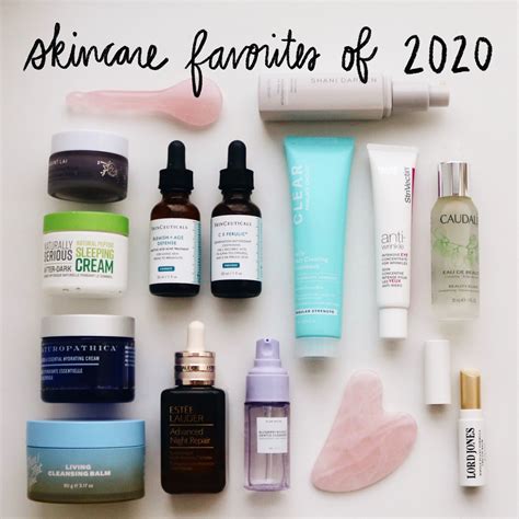 My Favorite Skincare Products Of 2020