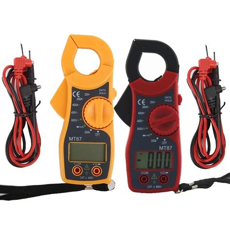 Digital Clamp Meter Multimeters Acdc Voltmeter Current Resistance