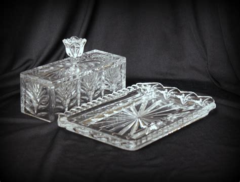Waterford Crystal Butter Dish And Vase Collectors Weekly
