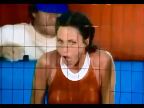 Battle Of The Network Stars 1980 Erin Gray Gets A Chill In The Dunk