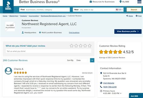 Northwest Registered Agent Review August 2023