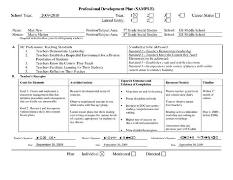 2023 Personal Development Plan Fillable Printable Pdf And Forms Handypdf