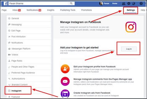 How To Link Facebook To Instagram
