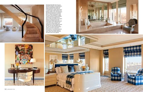 Full House Architectural Digest March 2014 Interiors By Color