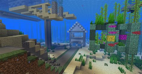 An Underwater House I Made On My Smp Rminecraft