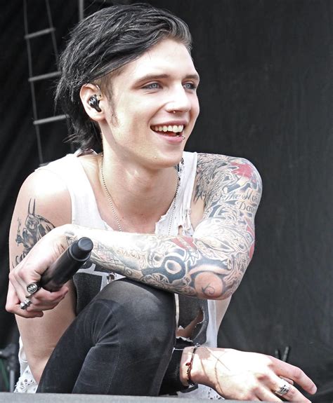Andy Biersack Hairstyles Fade Haircut