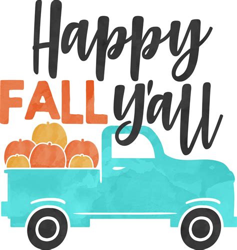 Happy Fall Yall Clipart Full Size Clipart 5382959 Pinclipart