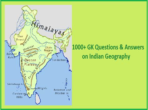 Mcq For Indian Geography Mcq Questions For Class 6 Geography Chapter