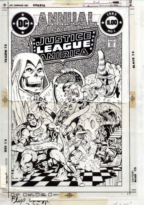 Dc Comics Of The 1980s 1983 Anatomy Of A Cover Justice League Of