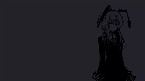 Black Desktop Wallpaper 4k Anime