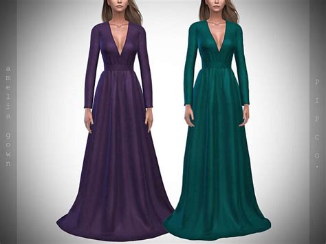 Amelia Gown By Pipco At Tsr Sims 4 Updates