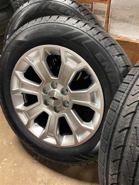 2022 Chevy Tahoe Gmc Yukon Silver Wheels And Cooper All Seas Tires