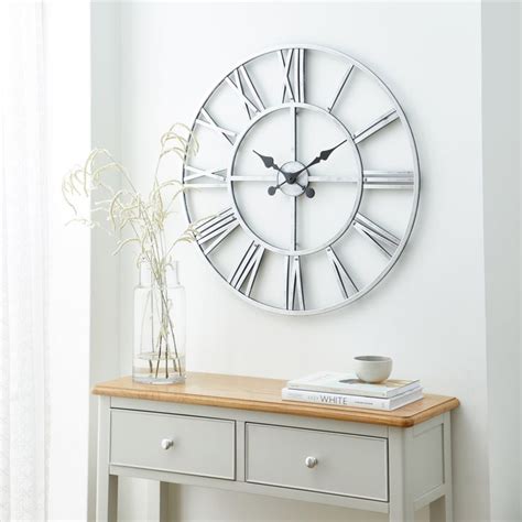 Silver Skeleton Clock Skeleton Clock Clock Kitchen Wall Clocks