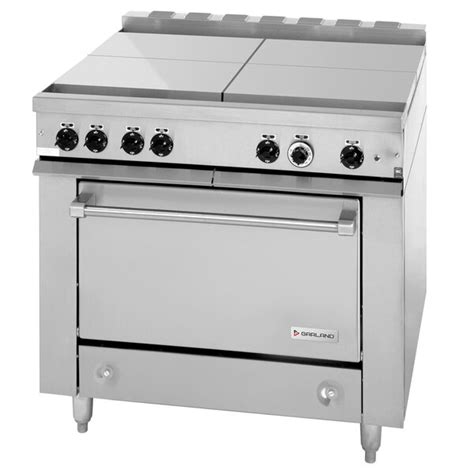Garland 36er35 Heavy Duty Electric Range With 4 Boiler Top Sections And