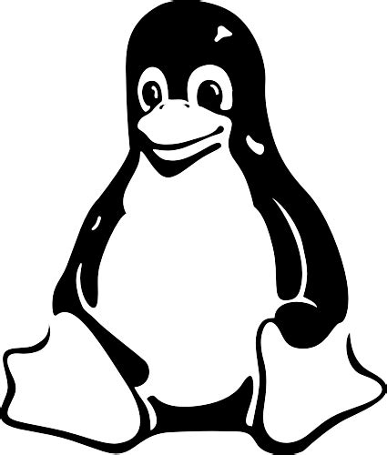 Linux Logo Png Transparent Image Download Size 425x500px