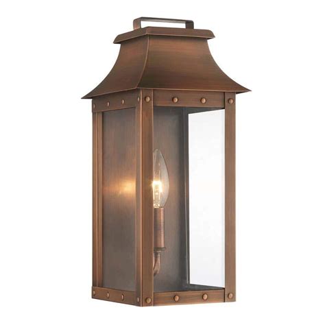 Acclaim Lighting Manchester Collection 1 Light Copper Patina Outdoor