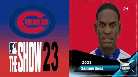 How To Create Sammy Sosa Mlb The Show 23