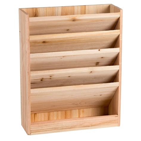 Wood Document Organizer Document Filing Organizer Mail Rack Wall