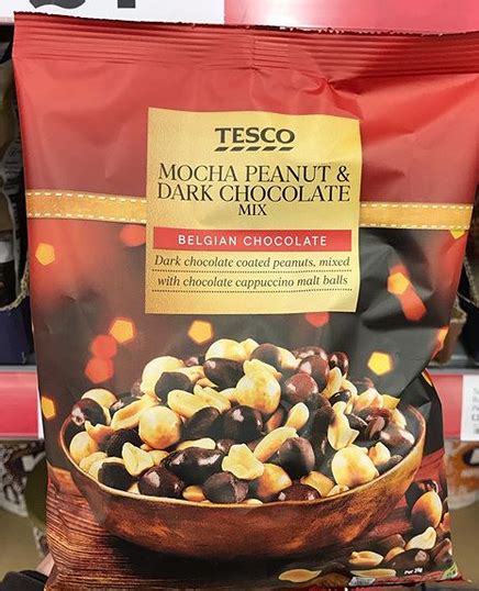 How to make chocolate mousse. Tesco Mocha Peanut & Dark Chocolate Mix (uk only ...