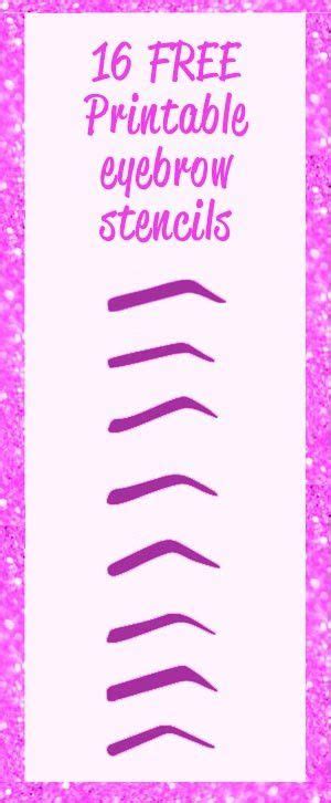 Buy eyebrow stencils and get the best deals at the lowest prices on ebay! free printable eyebrow stencils | Eyebrow stencil, Diy eyebrow stencils, Brow stencils