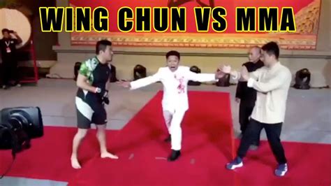 Wing Chun Kung Fu Vs Mma Xu Xiaodong Youtube