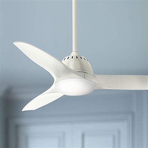 44 Casablanca Wisp Fresh White Led Ceiling Fan 31w08 Lamps Plus