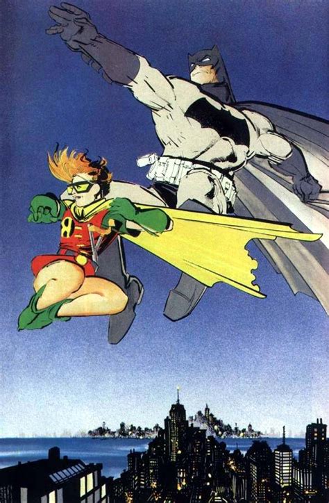 Batman é um símbolo de justiça, porém incompleto. Batman- O Cavaleiro das Trevas de Frank Miller - Tudo ...