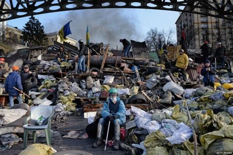 In Pictures Ukraine Truce Collapses Bbc News
