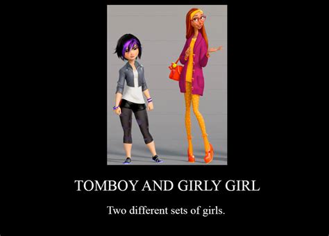 Tomboy And Girly Girl By Jasonpictures On Deviantart