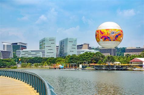 Want to know what to see there? Modern City Landscape - Attraction Flying In Hot Air ...