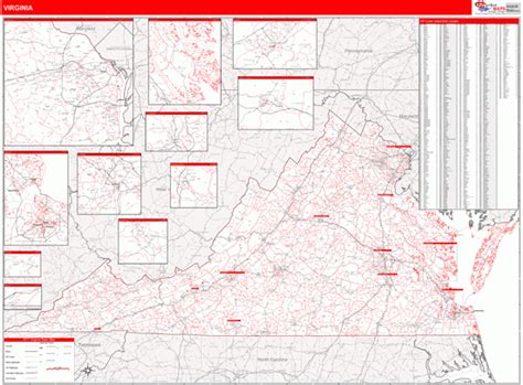Virginia Zip Code Map Printable Virginia Map