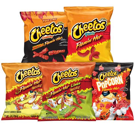 Buy Cheetos Cheetos Hot And Spicy Variety Pack 40 Count 1 Ounce Bags Online At Desertcartturkey