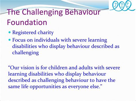 Supporting Individuals Who Display Behaviour Described As Challenging What Do Families Want