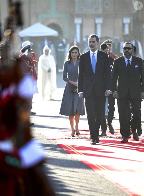 Photo Le Roi Felipe Vi Et La Reine Letizia Despagne Ont été