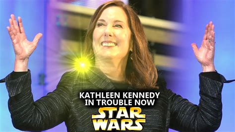 Kathleen Kennedy Finally In Trouble With Star Wars Fired Writer And New